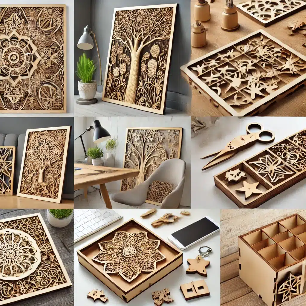 ایده‌های خلاقانه برای استفاده از محصولات ام‌ دی‌ اف لیزری